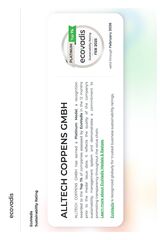 Ecovadis Platinum Medal ALLTECH COPPENS GMBH